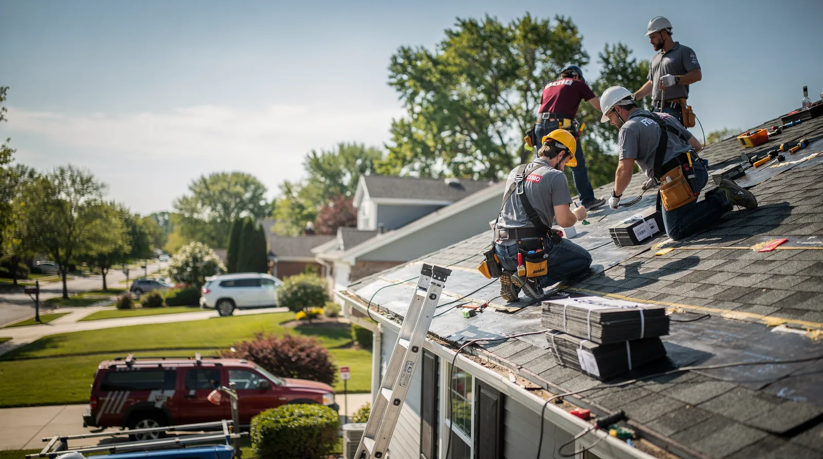 Roof Repair in Wye Mills, MD around you